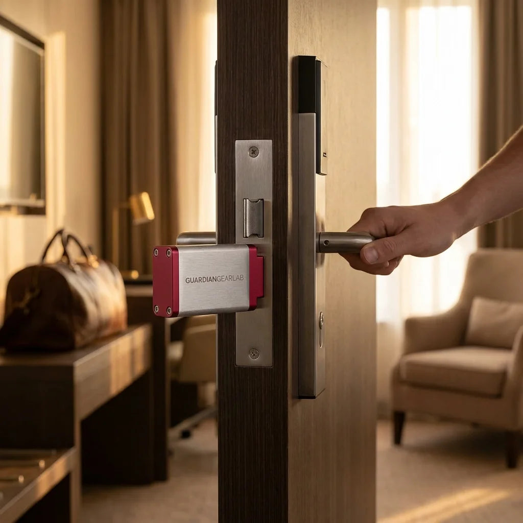 GuardianGearLab™ Sentinel Portable Door Lock - Instant Travel Security
