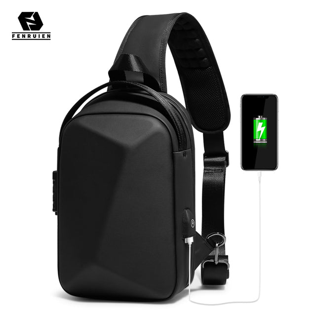 GuardianGearLab™ Cyber-Shield Anti-Theft Sling Bag
