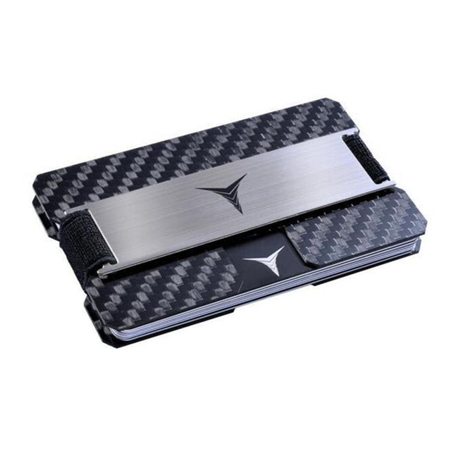 GuardianGearLab™ Stealth Carbon Fiber Tactical Minimalist Wallet